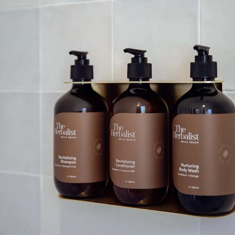 Earth + Wood Shower Trio
