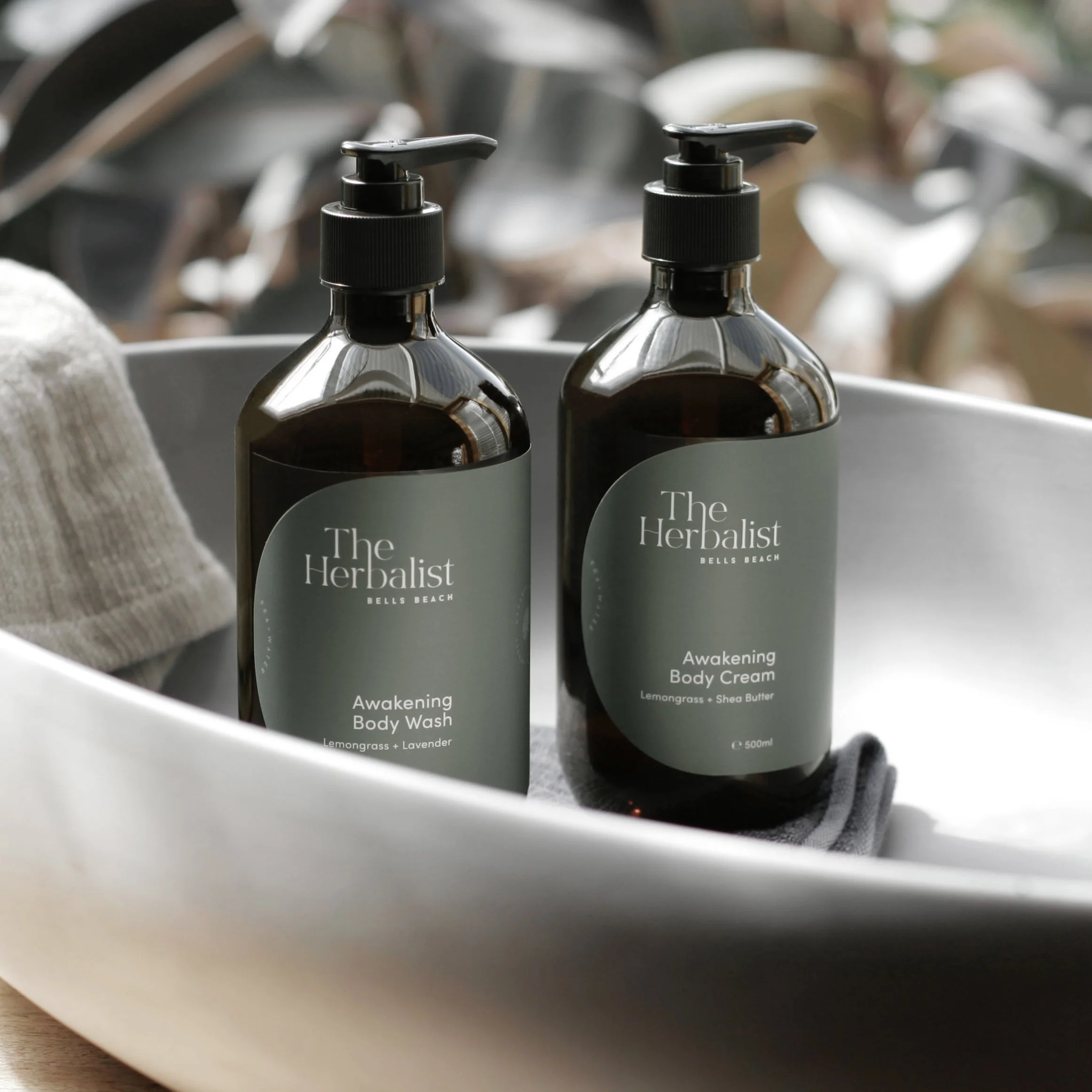 Awakening Body Care Duo with Lemongrass + Lavender