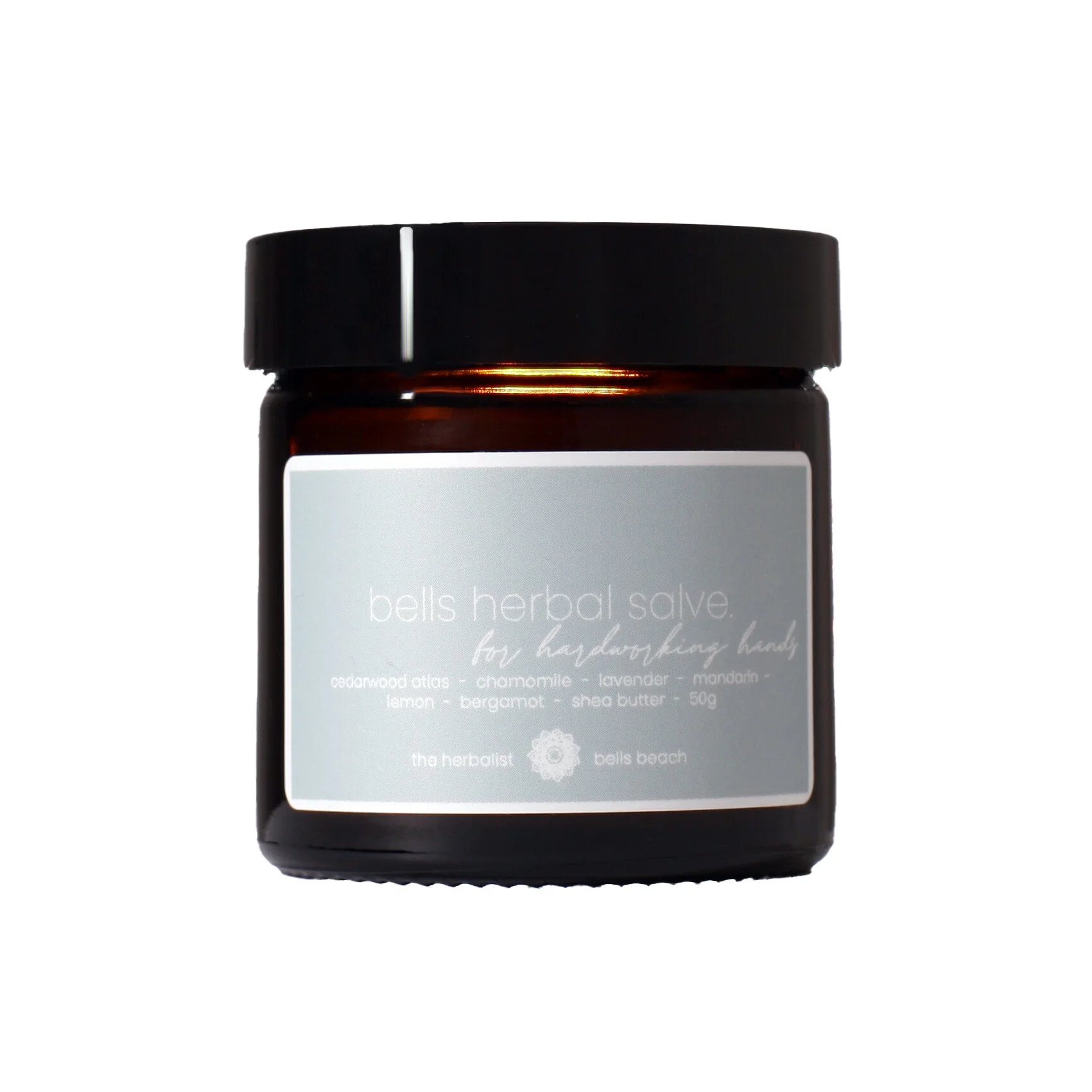 bells certified organic nurturing hand salve - tangerine rind & shea butter