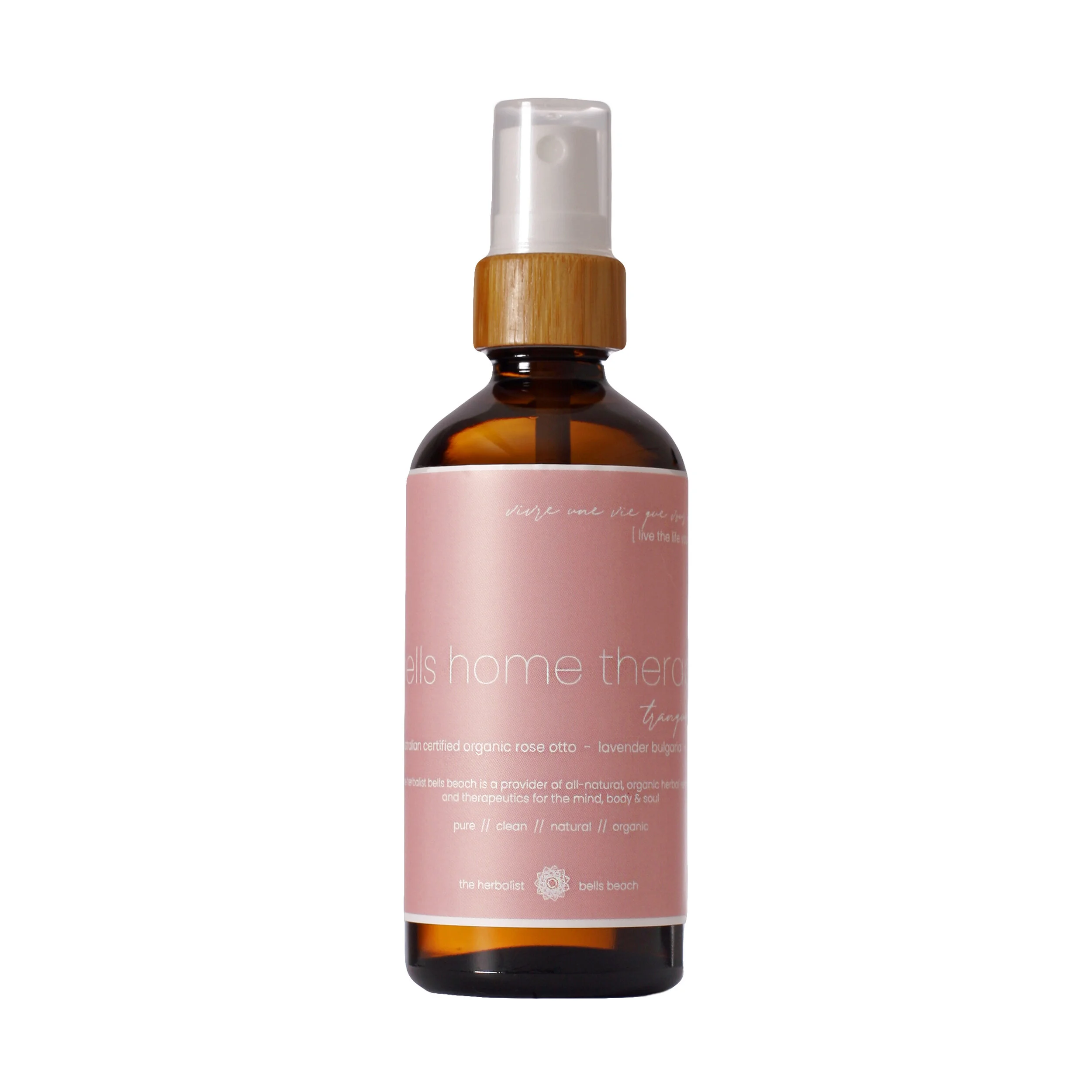 bells home therapy - calming rose otto & lavender mist