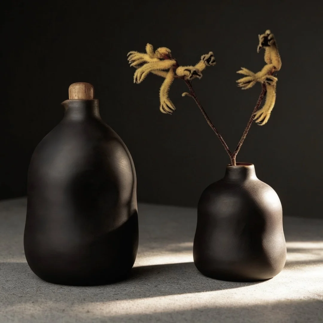 Artisan Ceramics for Organic Body Oils