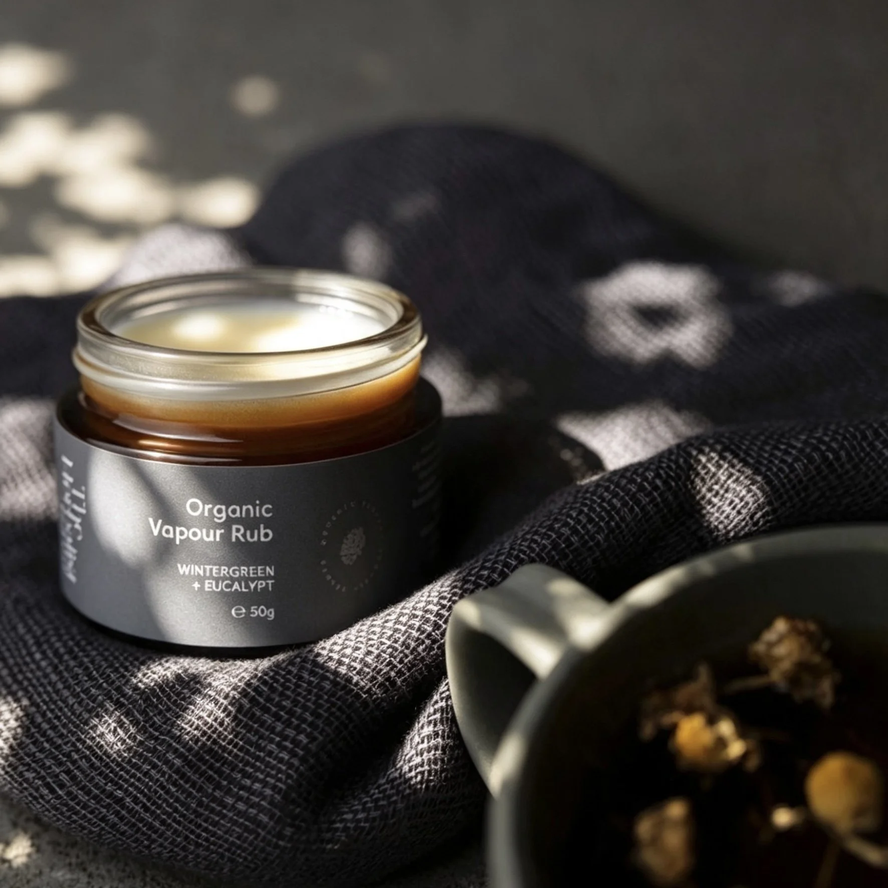 Organic Vapour Rub with Wintergreen & Eucalypt (50 g)