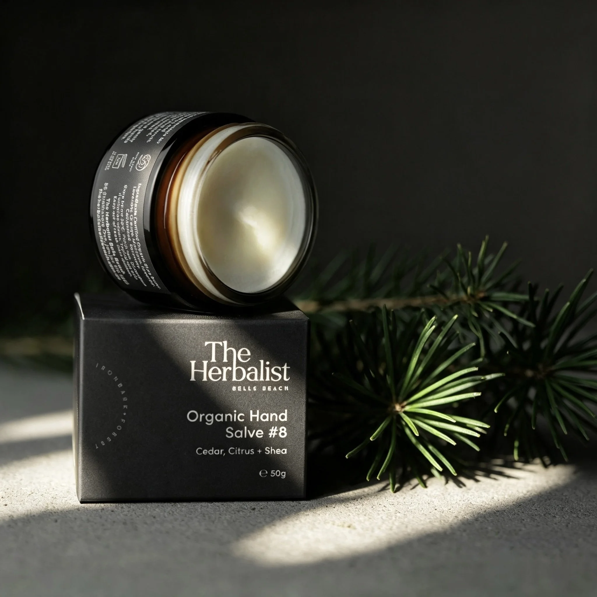 Organic Hand Salve with Cedar & Citrus (50 g)