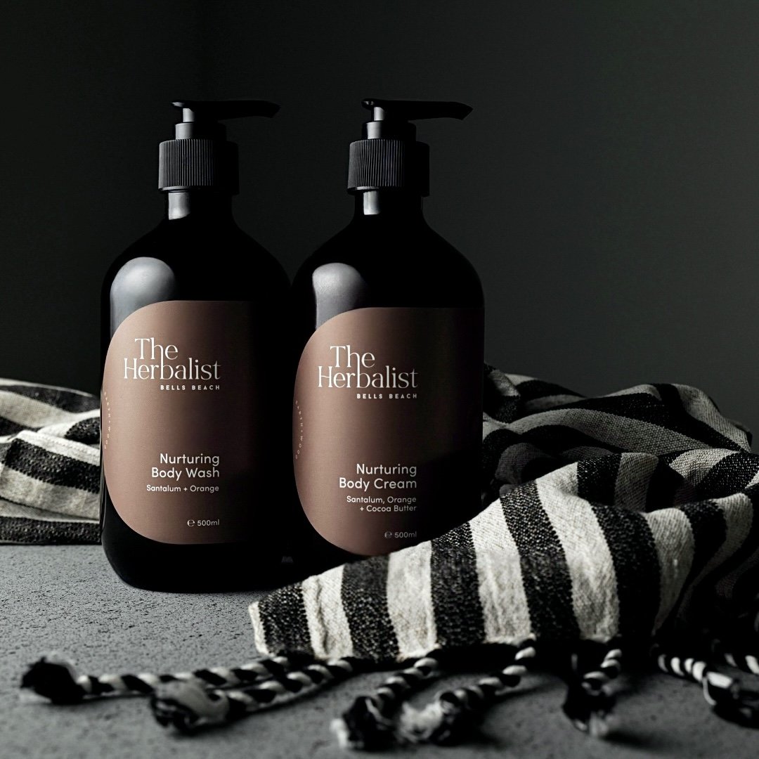 Nurturing Body Care Duo with Santalum & Orange