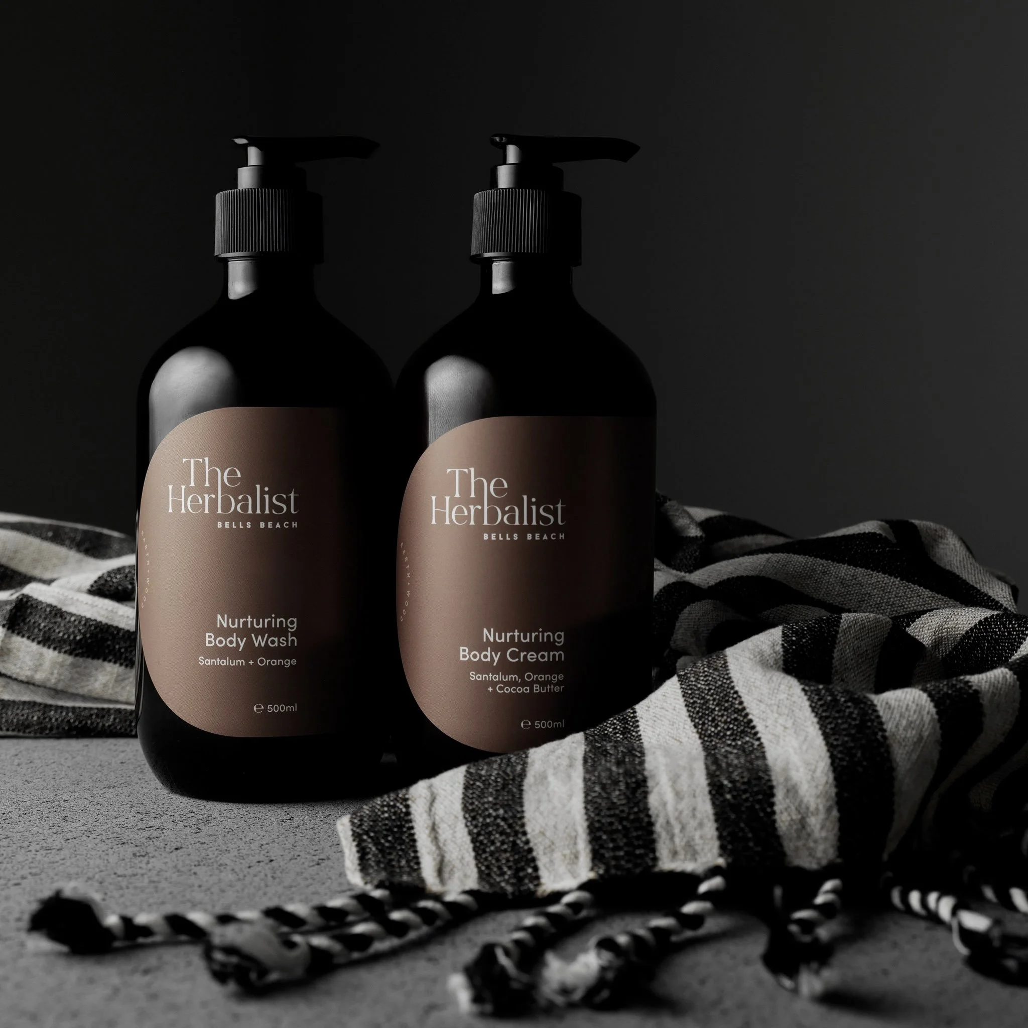 Nurturing Body Care Duo with Santalum + Orange