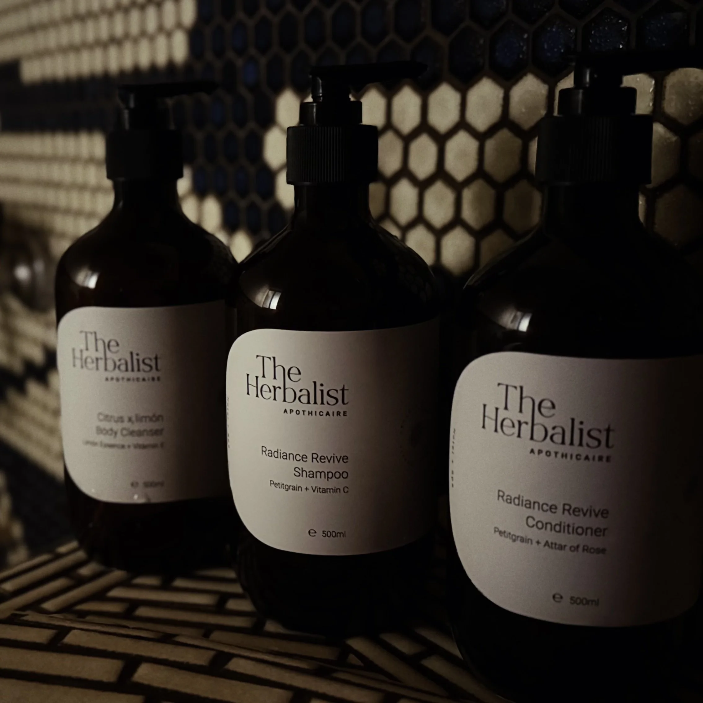 Hotel + Spa Citrus and Verdant Floral Shower Trio