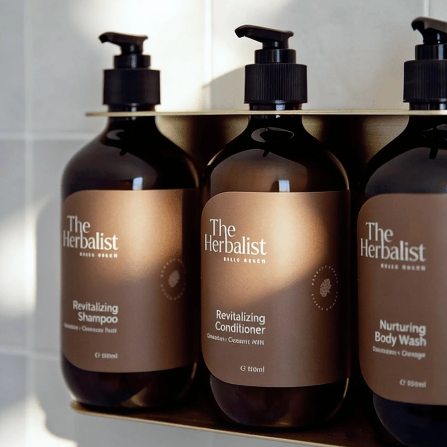 Earth + Wood Shower Trio
