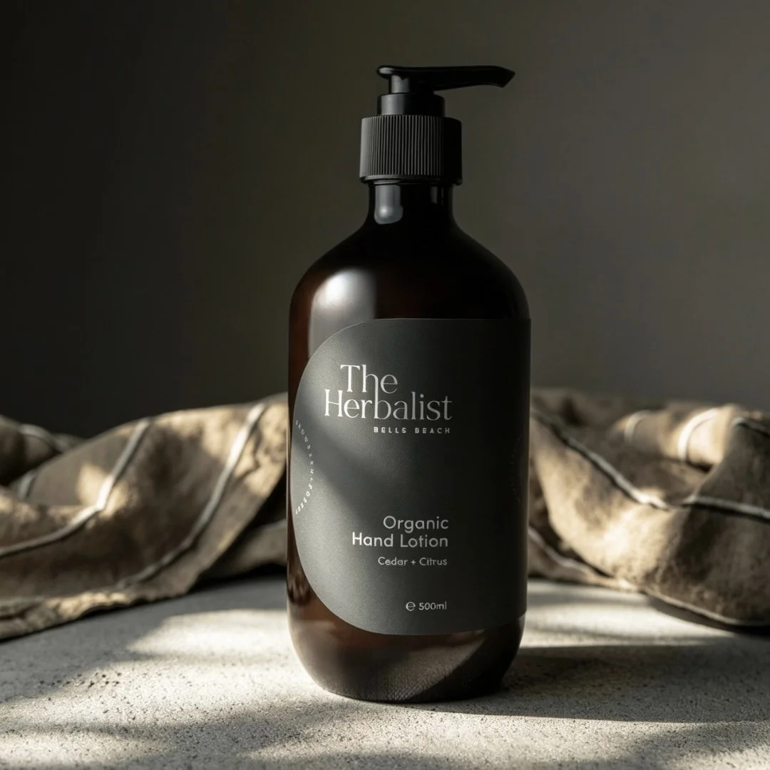 Organic Hand Lotion Cedar + Citrus
