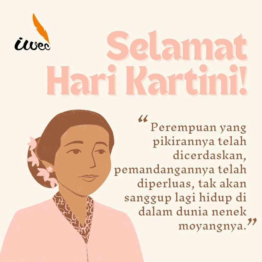 Selamat Hari Kartini!

Tetaplah menjadi perempuan yang menyalakan cahaya yang takkan padam dan,selalu bersinar oleh kecerdasan yang kamu pancarkan dimana pun kamu berada.

Perempuan-perempuan tangguh dari IWEC Indonesia juga ingin memberikan pesan ba