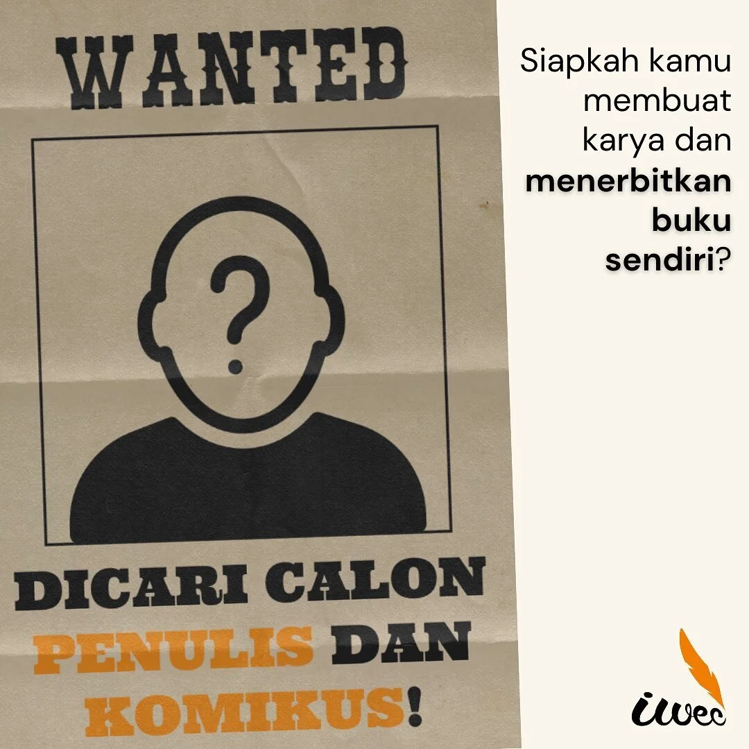 Perhatian, perhatian! Siapa mau jadi penulis atau komikus?

Tenang, IWEC Indonesia bisa mewujudkan mimpi kamu! Kamu bisa mengikuti program yang telah disediakan oleh @iwecindonesiaacademy, mulai dari Kelas Penulisan Kreatif, Kelas Penulisan Memoar, K