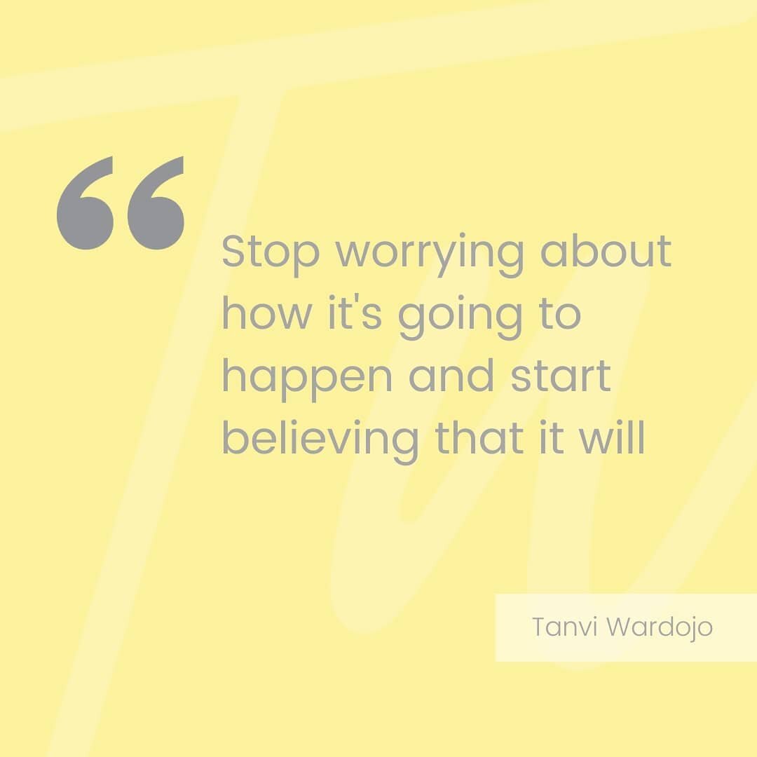 Hands up if you're always worrying about the end result 👋

You want to know the secret to stop worrying about the end result?? 

🔥Start enjoying the process🔥!

Last year alone I started teaching Yoga, Meditation and Breathwork online and in person