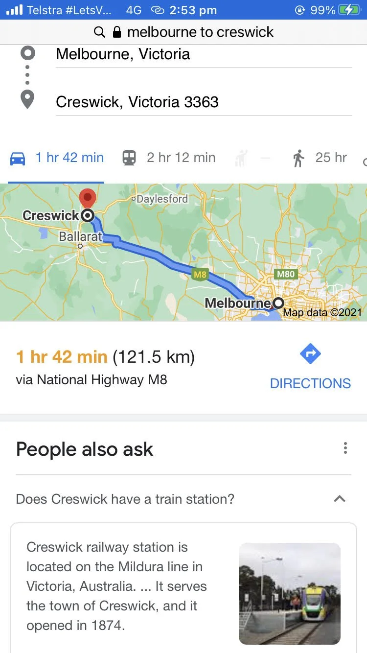 299,950 Creswick North of Ballarat — Bush Blocks and Buildings