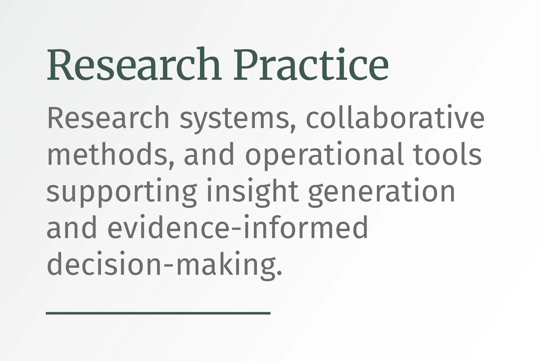 Methods · Systems · ResearchOps