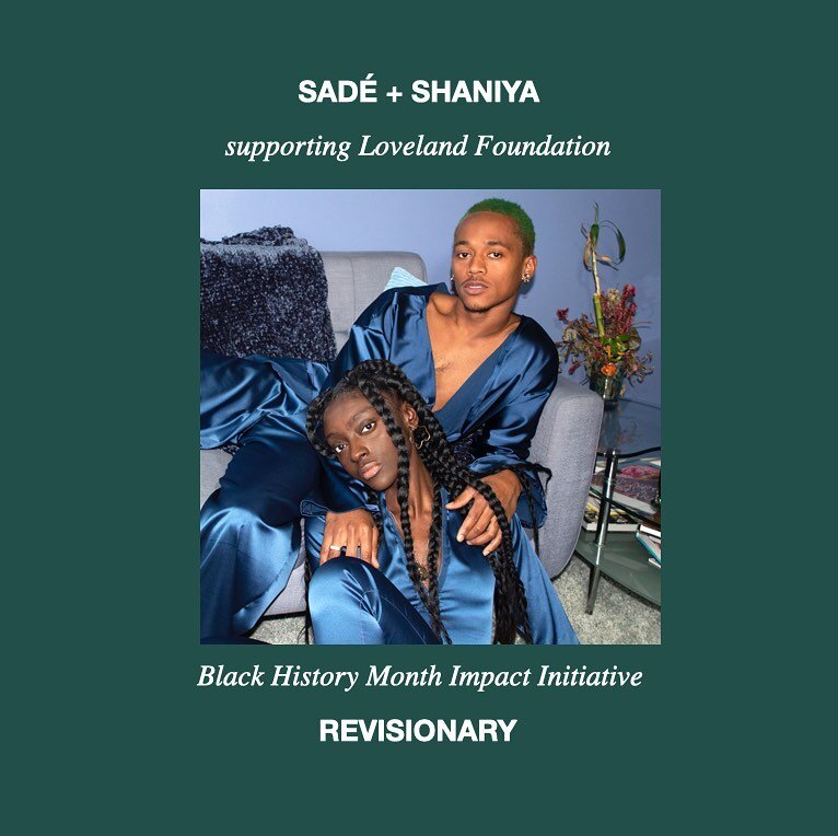 | @sadeshaniya is a fashion &amp; lifestyle brand by Sad&eacute; Lewis and Shaniya Charles. the designers mesh their differing personalities and personal aesthetics to create an accessible approach to high fashion and ready to wear. they stay true to