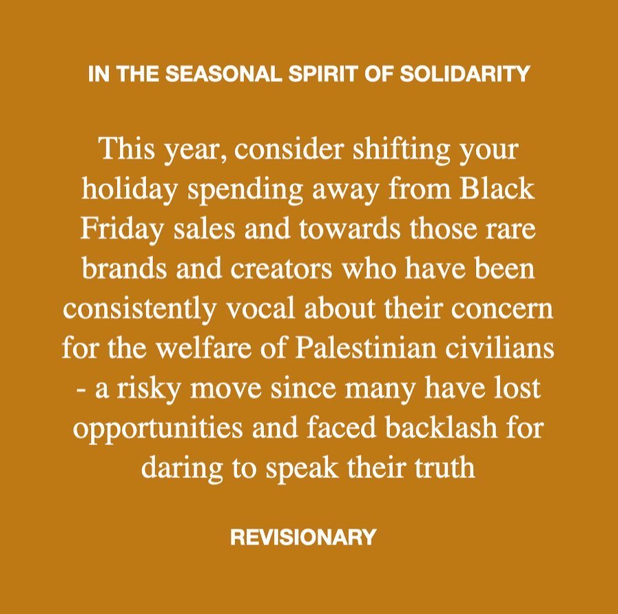 | black friday sales have always been excessive, but they seem particularly tone-deaf this year.&nbsp;in the midst of current events, it feels bizarre celebrating thanksgiving - a holiday that mythologizes history and distorts the Native American exp