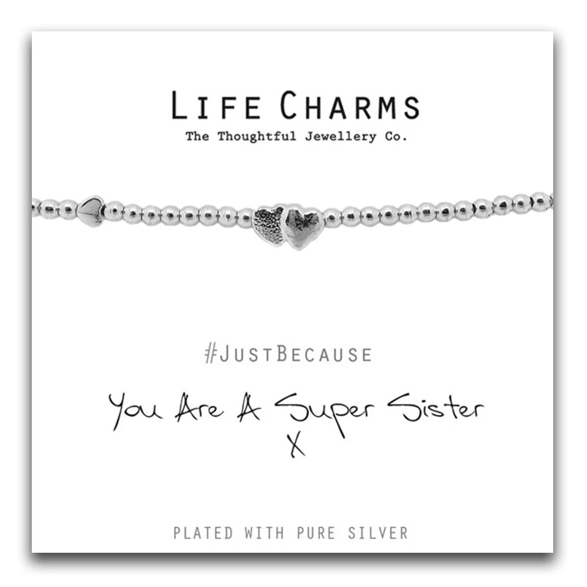 Lifecharms Bracelet for a Super Sister