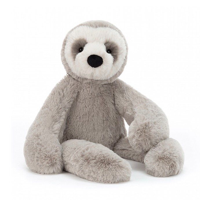 F R I D A Y 🦥.
.
Take it easy as it&rsquo;s the end of the week, just like Bailey Sloth 🦥.
.
He is so soft it&rsquo;s unreal! Perfect for a baby gift.
.
#jellycat #babyshower #mummyblogger #mummylife #sloth #teddy #baby #babygifts #rochford #shoplo