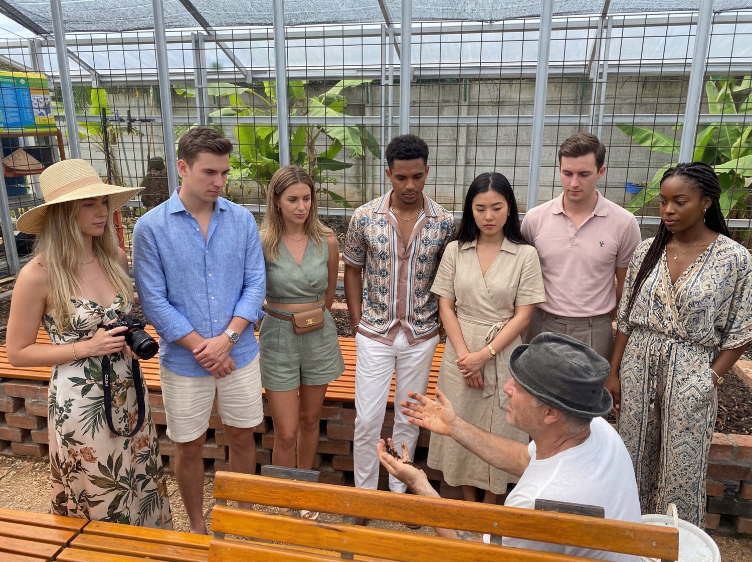 A workshop inside the Gardenship