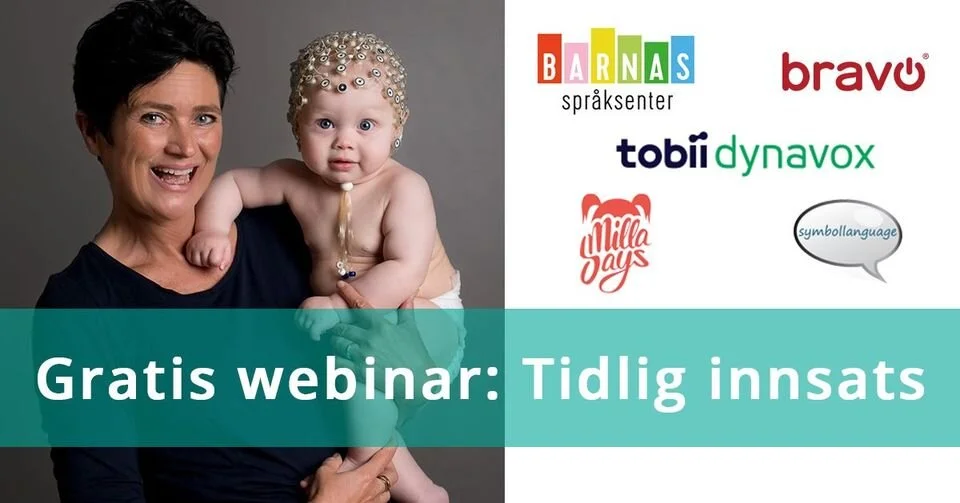Gratis webinar: Tidlig innsats for språk og kommunikasjon 