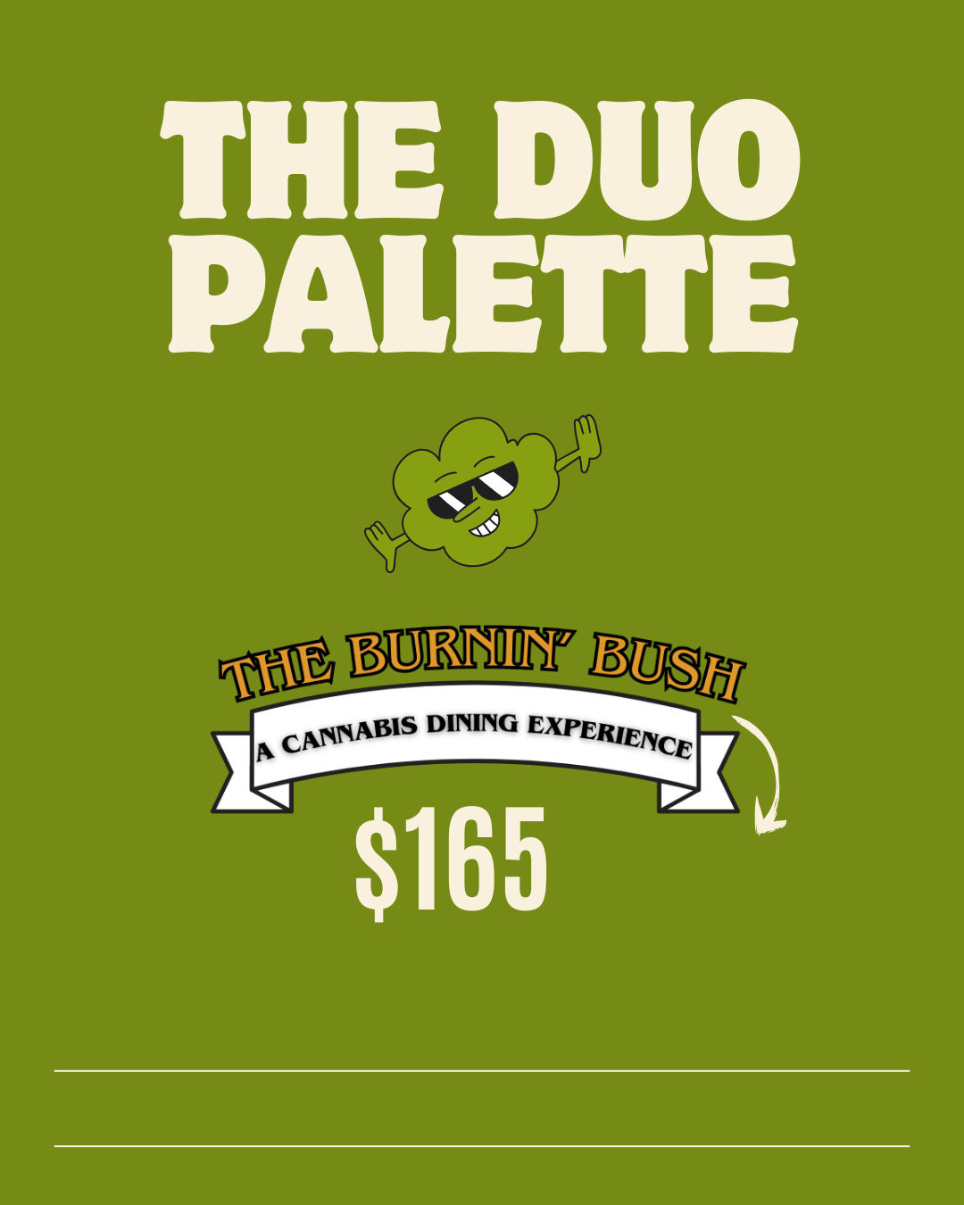 👥 🎨 The Duo Palette –  for 2 Guests)