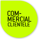 Green icon says 'COMMERCIAL CLIENTELE'