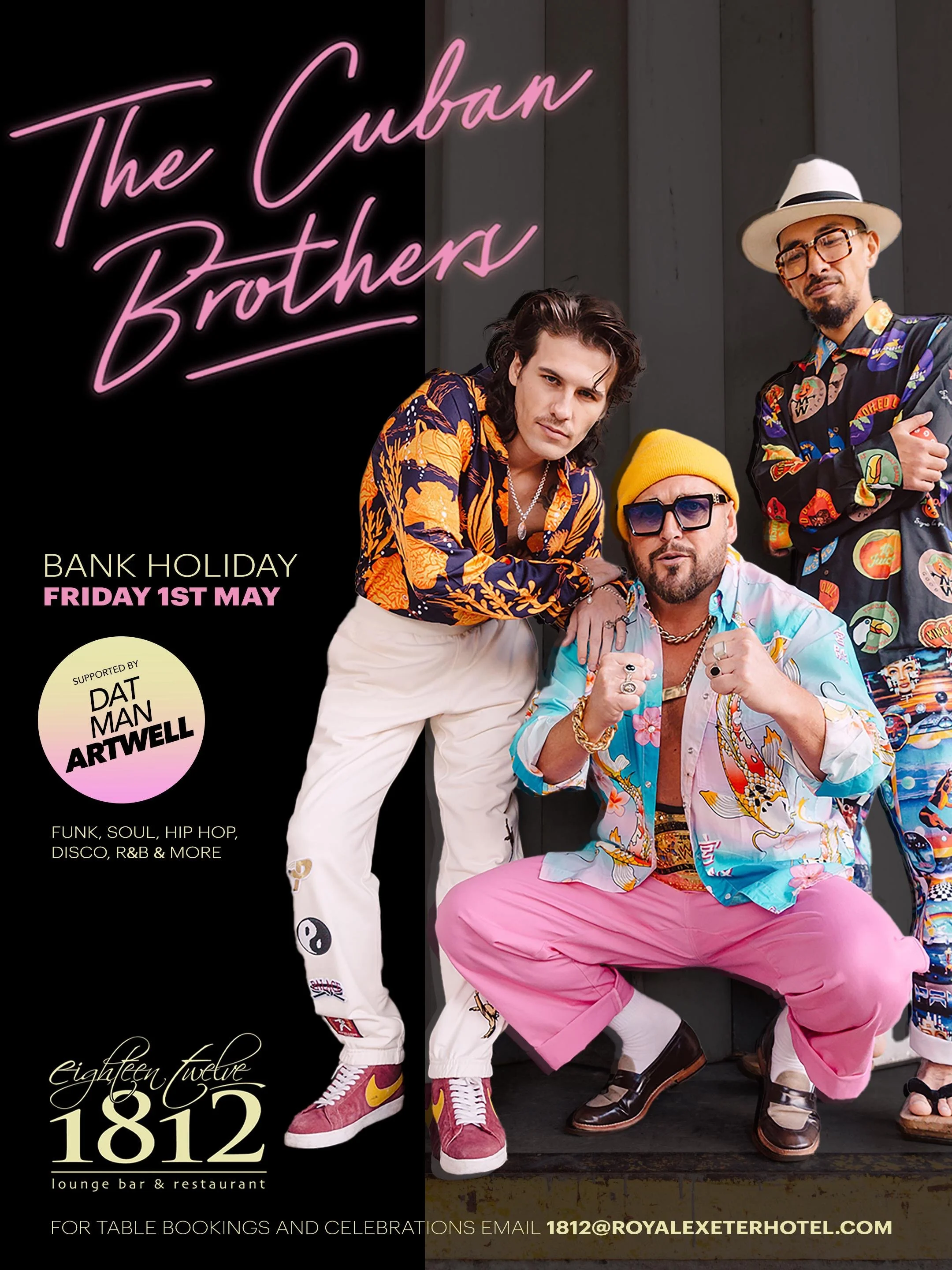 cuban brothers bournemouth tickets