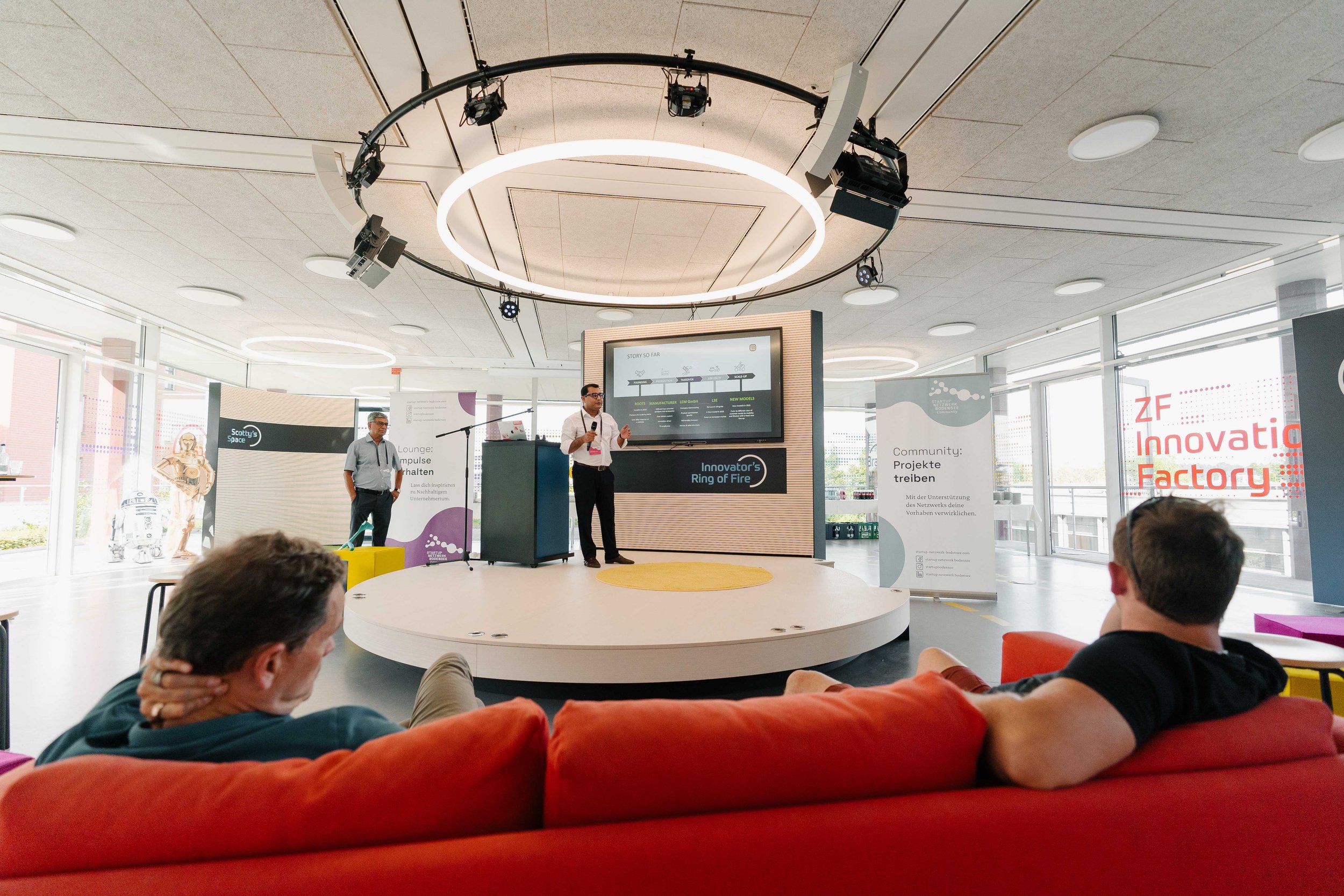 Startup Netzwerk Bodensee, ZF Fridrichshafen