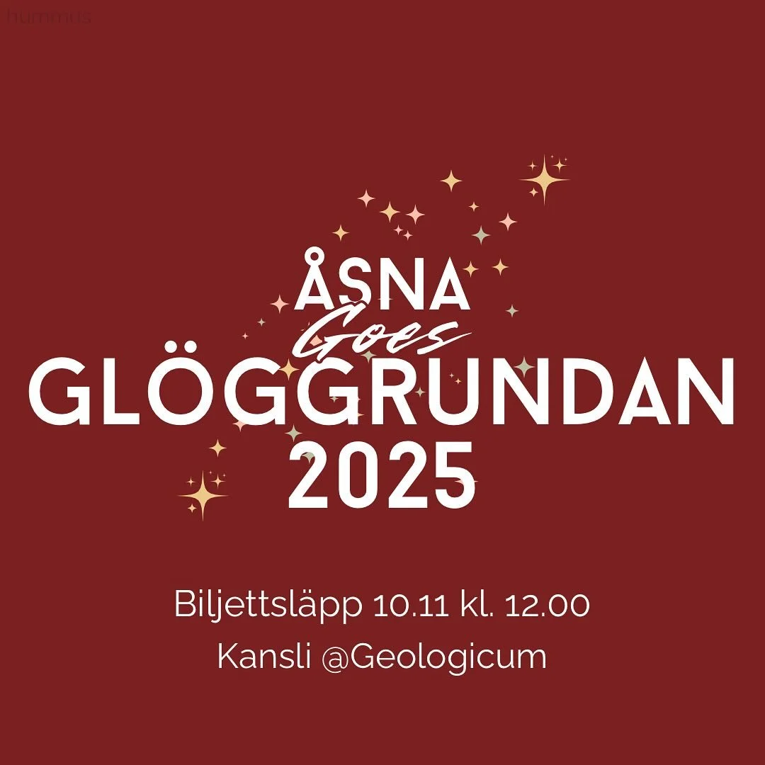 H&ouml;r upp alla medlemmar!!
Imorgon s&auml;ljer &Aring;sNa GR biljetter kl.12 i kansliet i Geolocicum❤️💛

I &aring;r har vi f&aring;tt tag p&aring; 45 biljetter till Logomo (29,50&euro; styck) och 15 biljetter till Fuusio (24,50&euro; styck).

De 