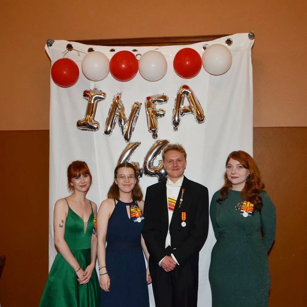 En m&aring;nad sedan deltog ett g&auml;ng &Aring;sNor p&aring; @infarf 44:e &aring;rsfest!
Tack f&ouml;r inbjudan och grattis till er!💛❤️