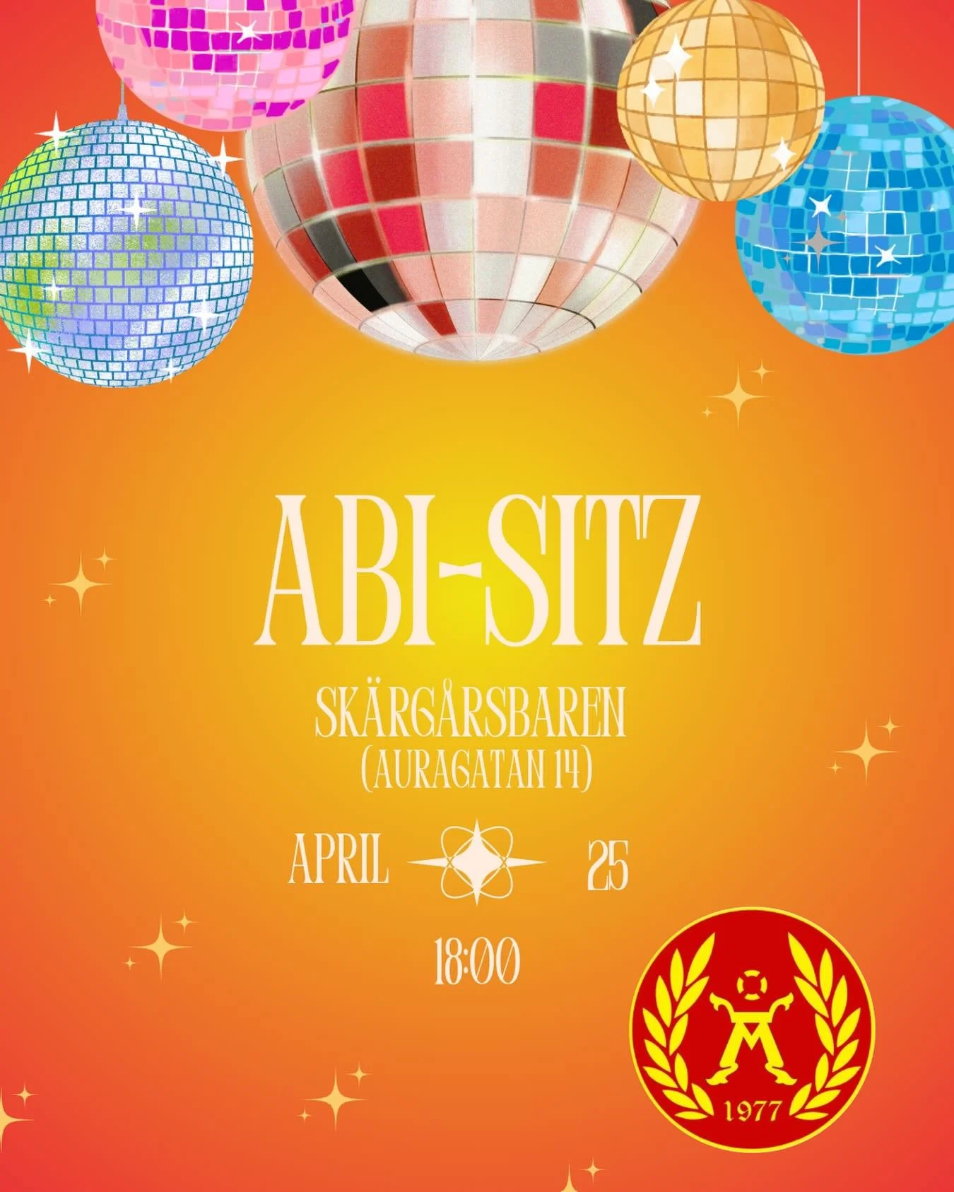 &Aring;sNor och Abin!!

Efter m&aring;nga &aring;rs v&auml;ntan har det &aring;terigen blivit dags f&ouml;r &Aring;bolands abiturienter och studerande att sitza tillsammans! Den 25.4 kommer vi att tr&auml;ffas p&aring; Sk&auml;rg&aring;rdsbaren f&oum