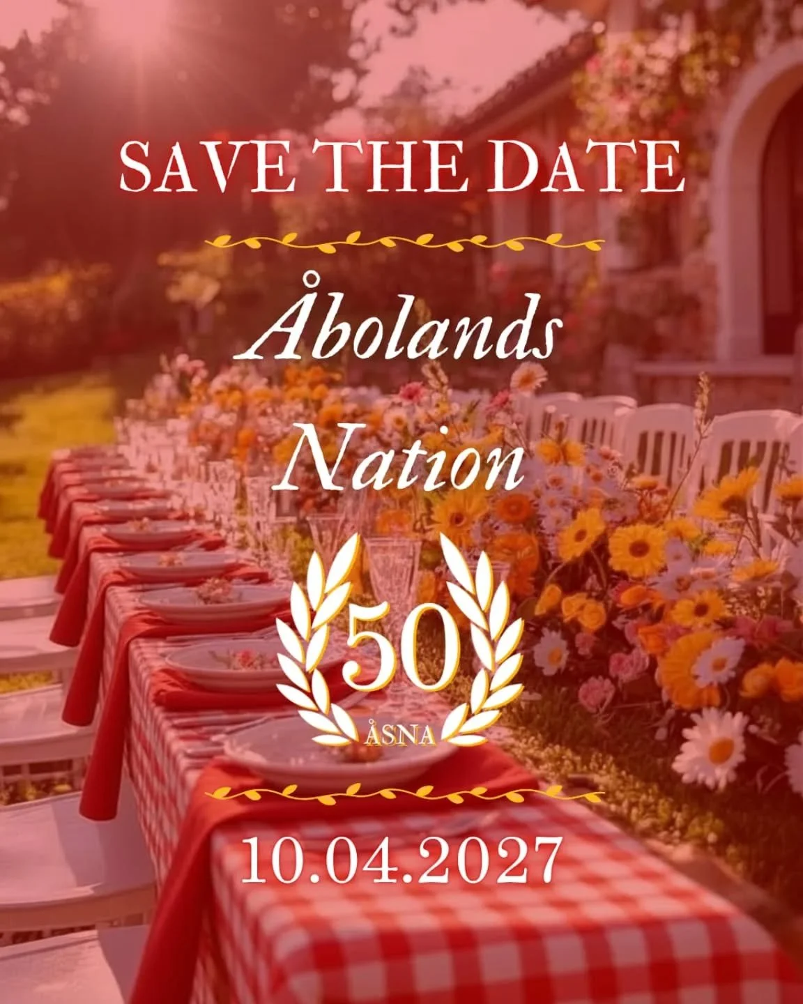 &Aring;sNor och v&auml;nner! 🫏 Nedr&auml;kningen har b&ouml;rjat!

Om exakt ett &aring;r firar &Aring;sNa st&ouml;rre &auml;n n&aring;gonsin! ✨

&Aring;sNa 50 ❤️ 10.04.2027 💛 Akademihuset

#&Aring;sNa50