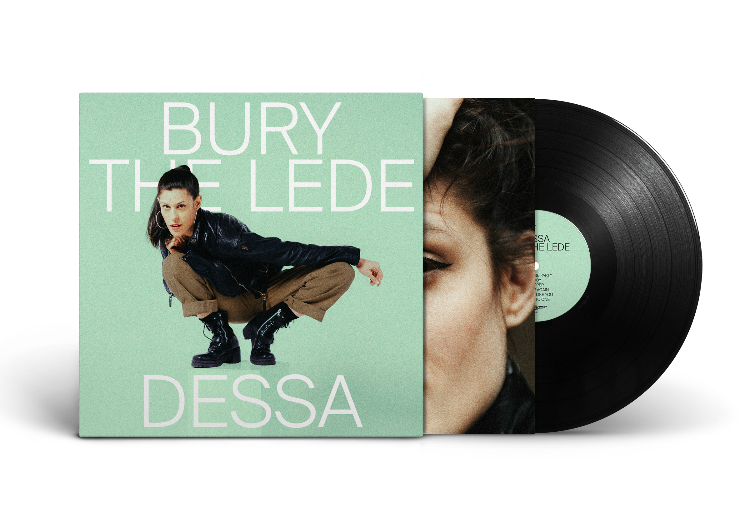 Dessa - Bury the Lede LP (alt cover)