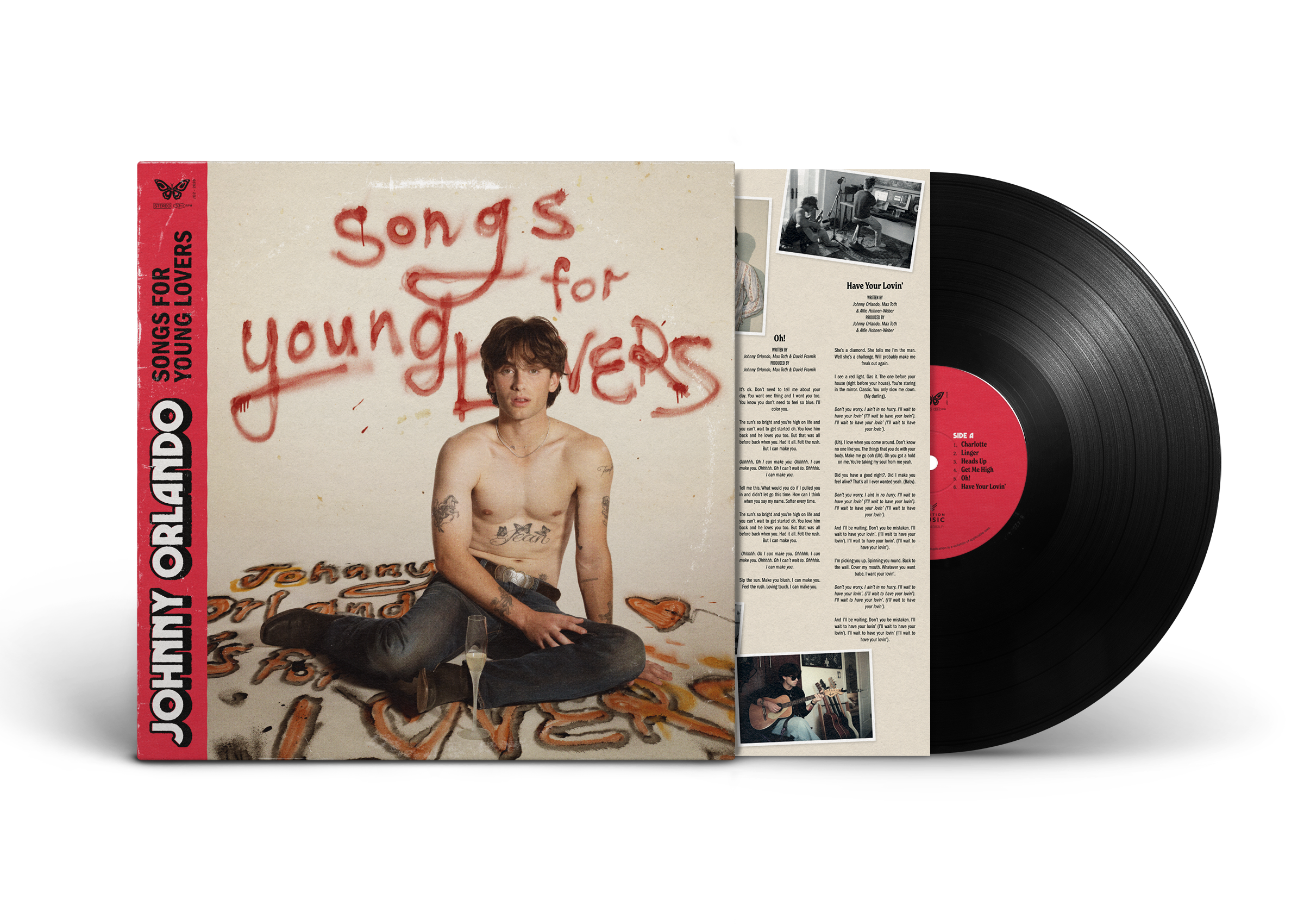 Johnny Orlando - Songs for Young Lovers LP 