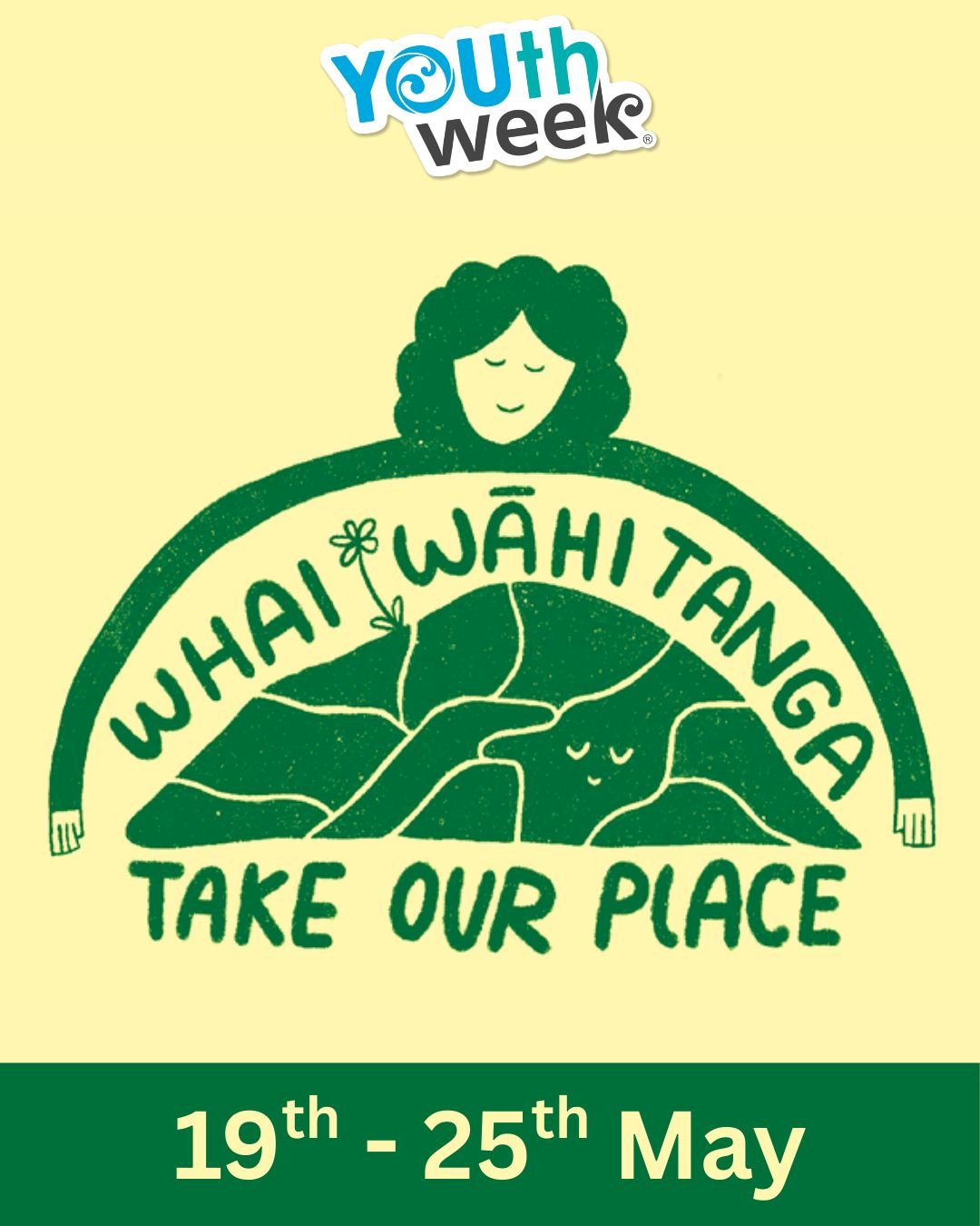 Youth Week 2025 is here! 🎉 This week is all about celebrating young people &ndash; their voices, talents, dreams, and the way they show up in their whānau, schools, and communities. 💬✨

This year&rsquo;s theme is Take Our Place &ndash; Whai Wāhitan
