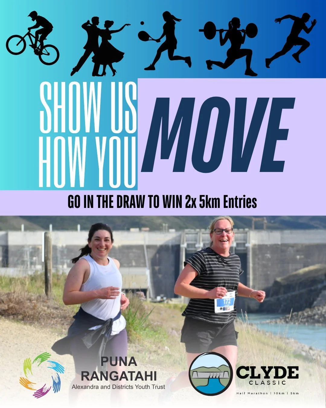 The Clyde Classic is officially sold out! 🎉
To celebrate, we want to see how you move 🏃‍♀️🚴‍♂️🕺
Show us how you’re getting ready for the big day (or just your favourite way to get moving)! Post it on your story and tag us and Clyd