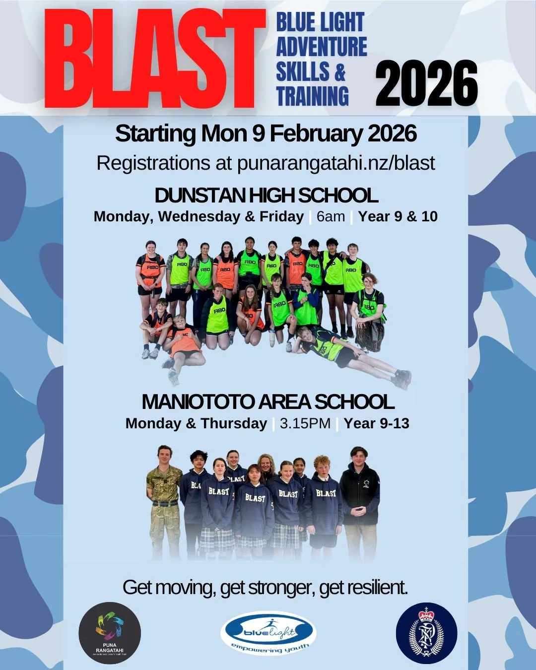 BLAST is back &mdash; and registrations are open 💥

Get active, learn new skills, and build confidence and resilience.  Fun, fitness, and teamwork in every session! 

Registrations can be found via the link in our bio, or at your school office! 😎