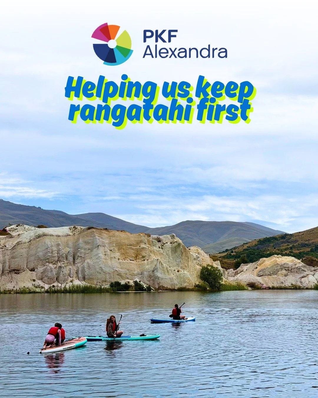 Huge shout out to George and the team at PKF New Zealand Alexandra &ndash; the legends who donate their time to keep our books in check

Your behind-the-scenes support means we can put our energy where it matters most: supporting the rangatahi in our