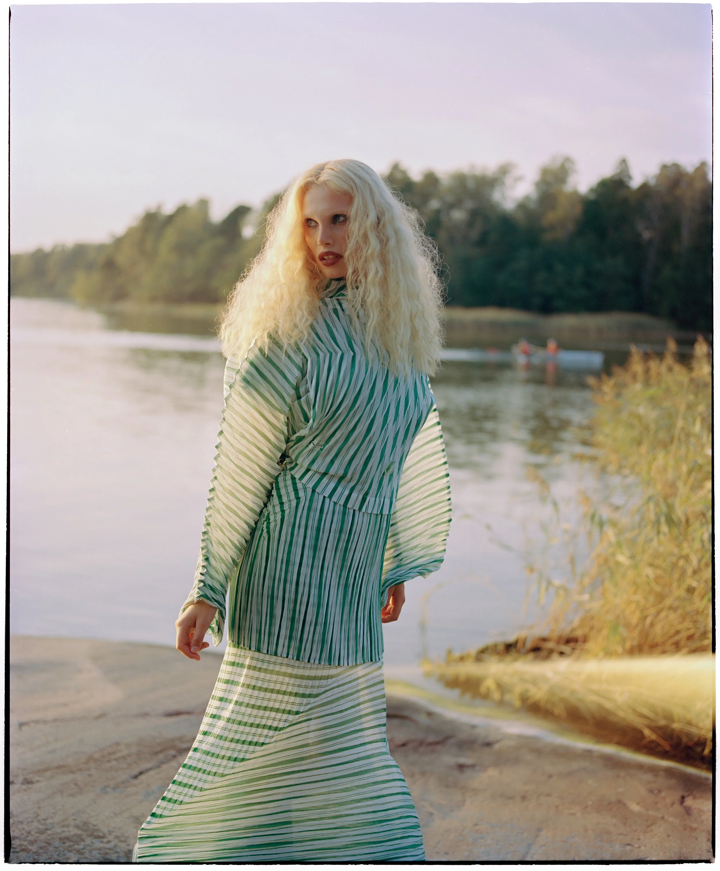 Photographer: Kristian Presnal @kristianpresnal
Creative and Fashion Direction: Chidozie Obasi @chido.obasi
Styling: Luca Rosei @luca_rosey
Makeup artist: Maria Boucht @mariabouchtmakeup
Hair artist: Jonna Ojala @jonnajonnajooo
Photo assistant: Sean 