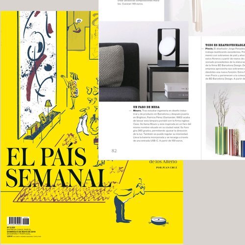 Mouro Lamp en El Pais Semanal
