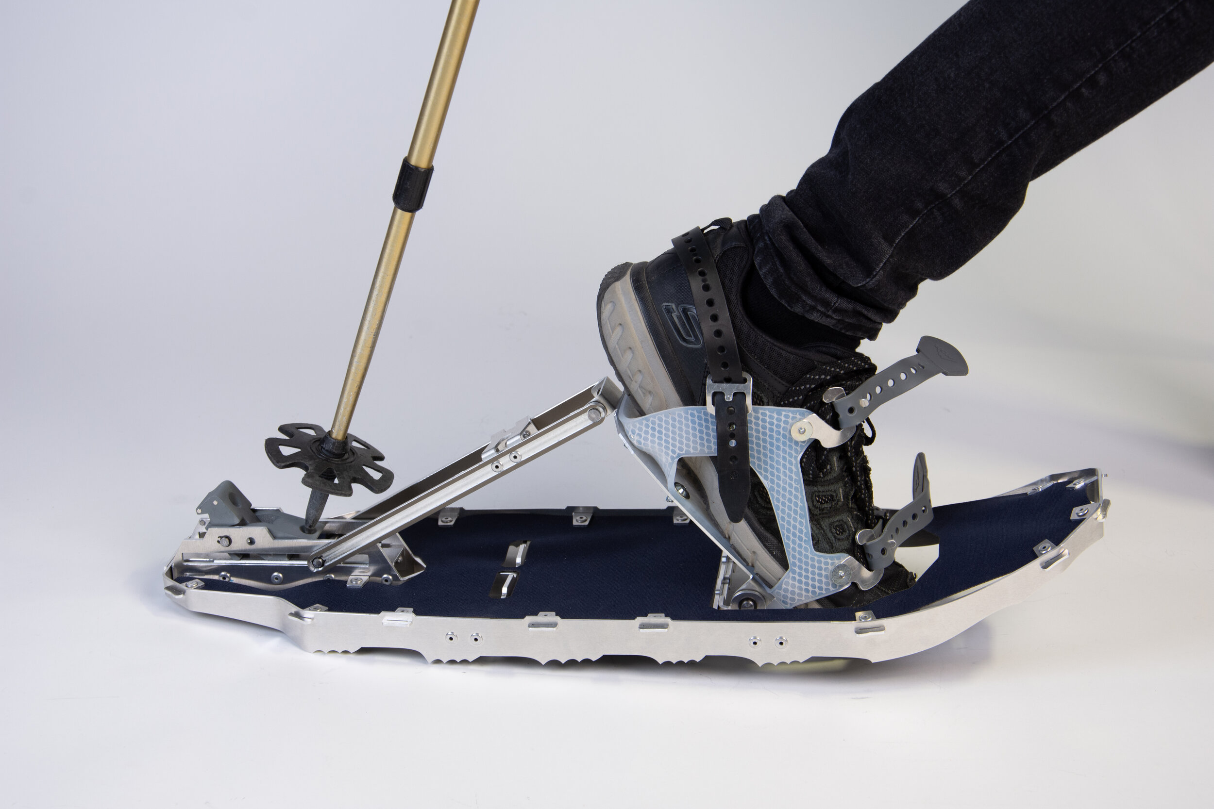 Steighilfe mit dem Stock einschalten