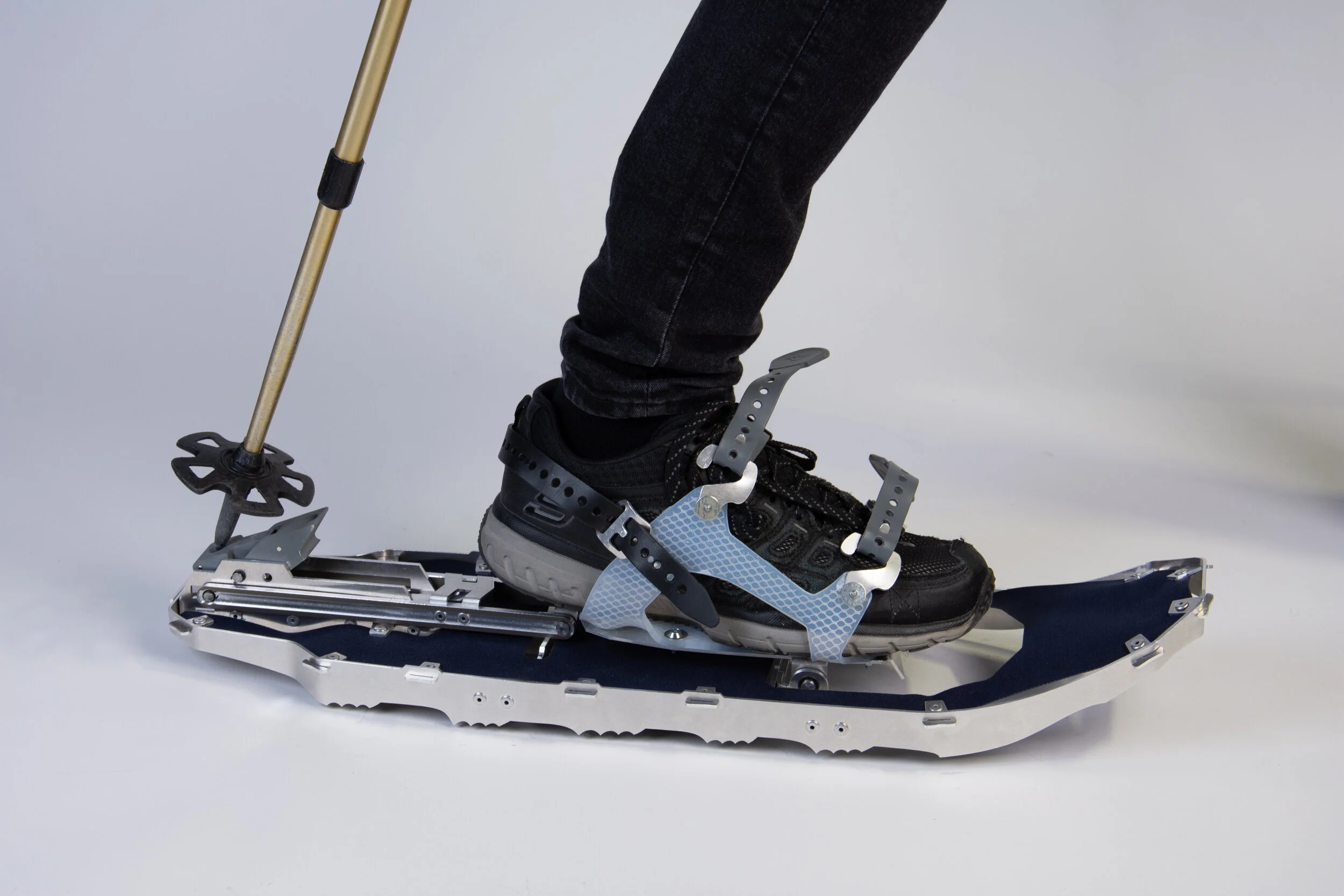 Steighilfe mit dem Stock ausschalten