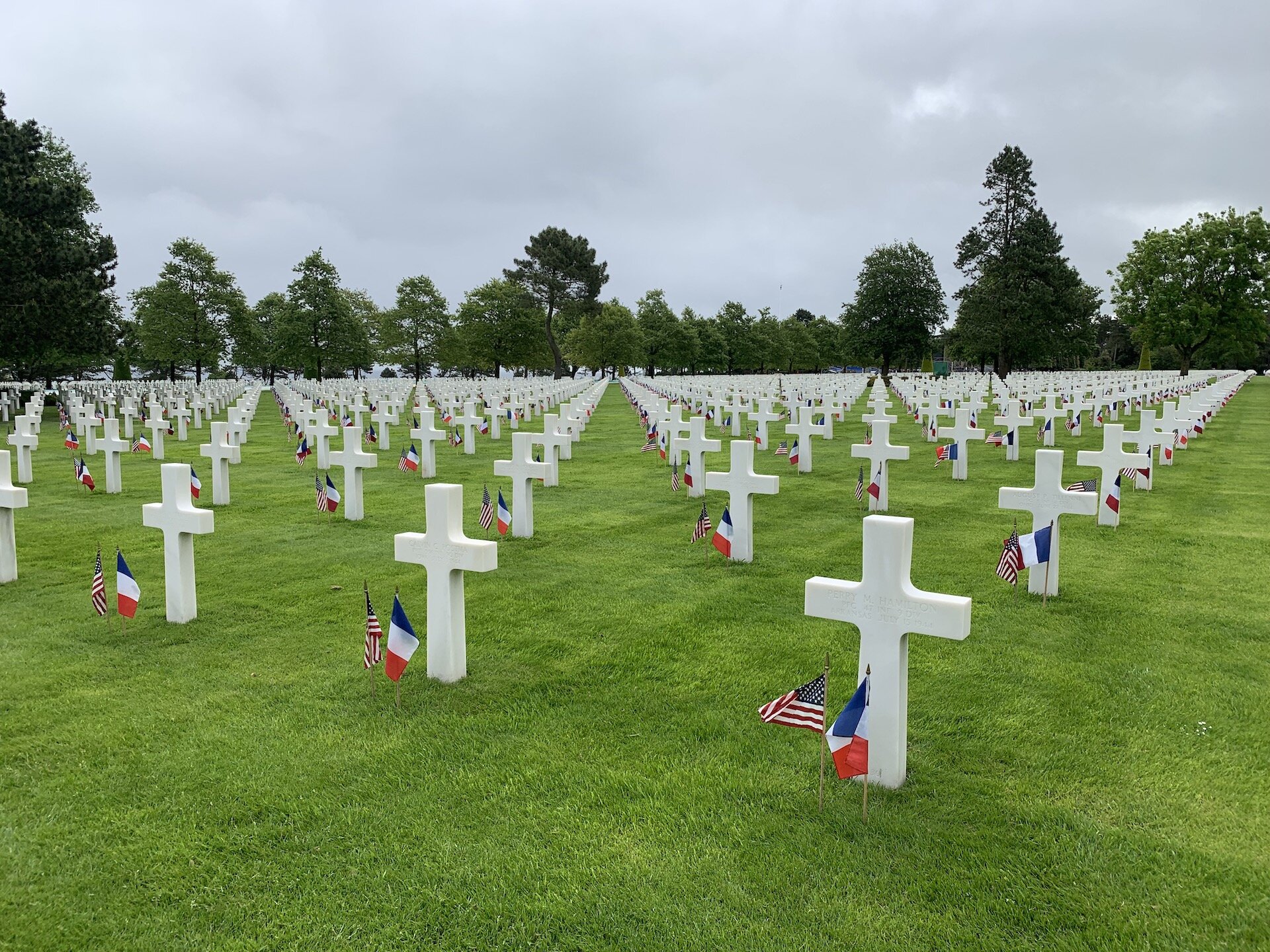 American Cemetery Omaha Beach, France