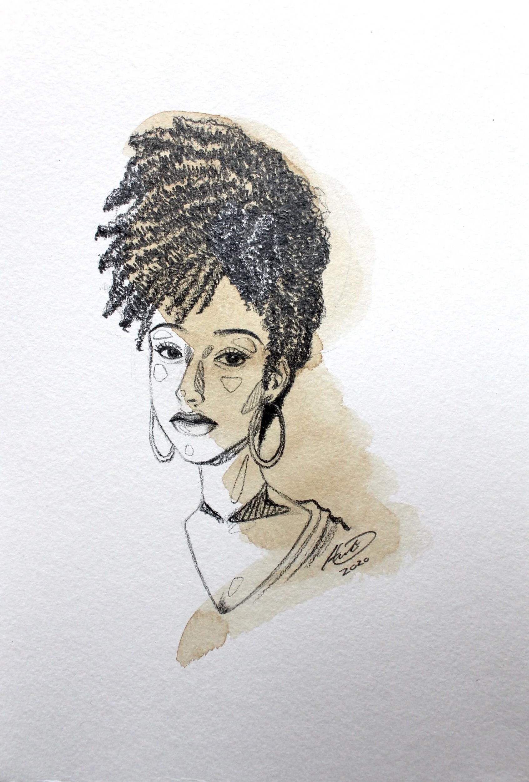  Monica  $35  9” x 6” 