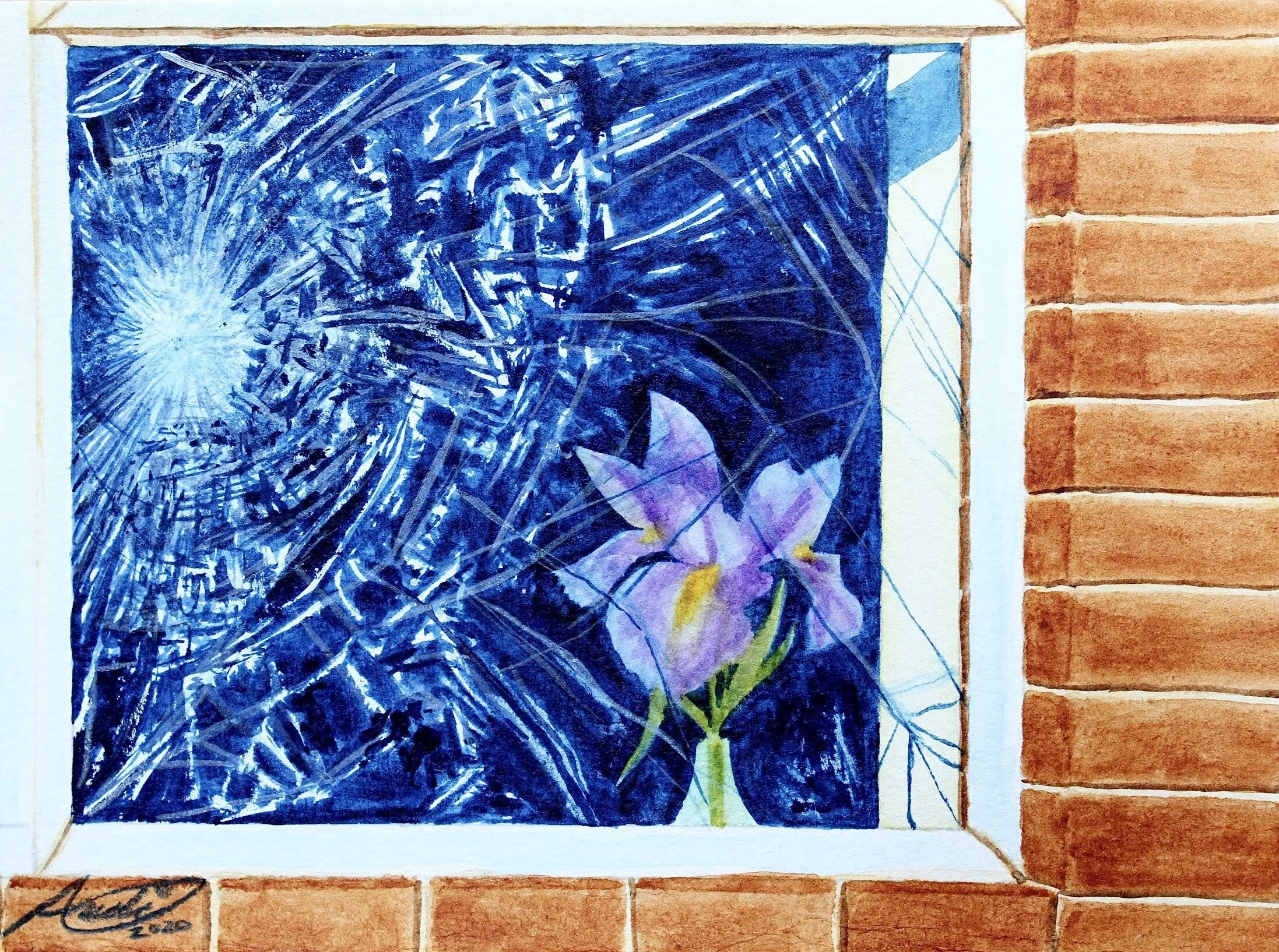  Iris  $55  4” x 6” 