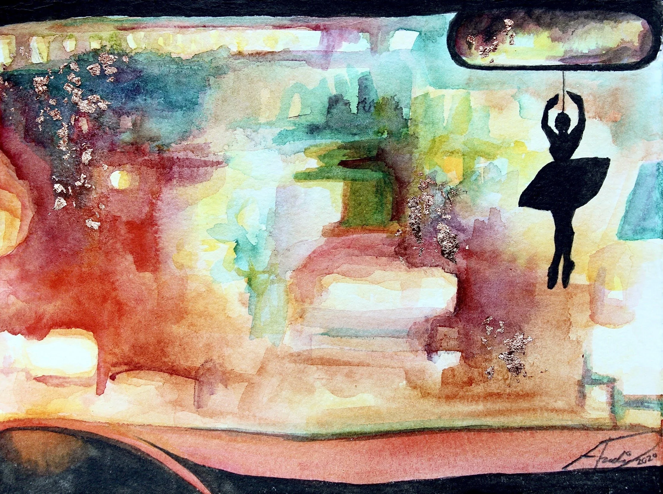  Tiny Dancer  $45  4” x 6” 