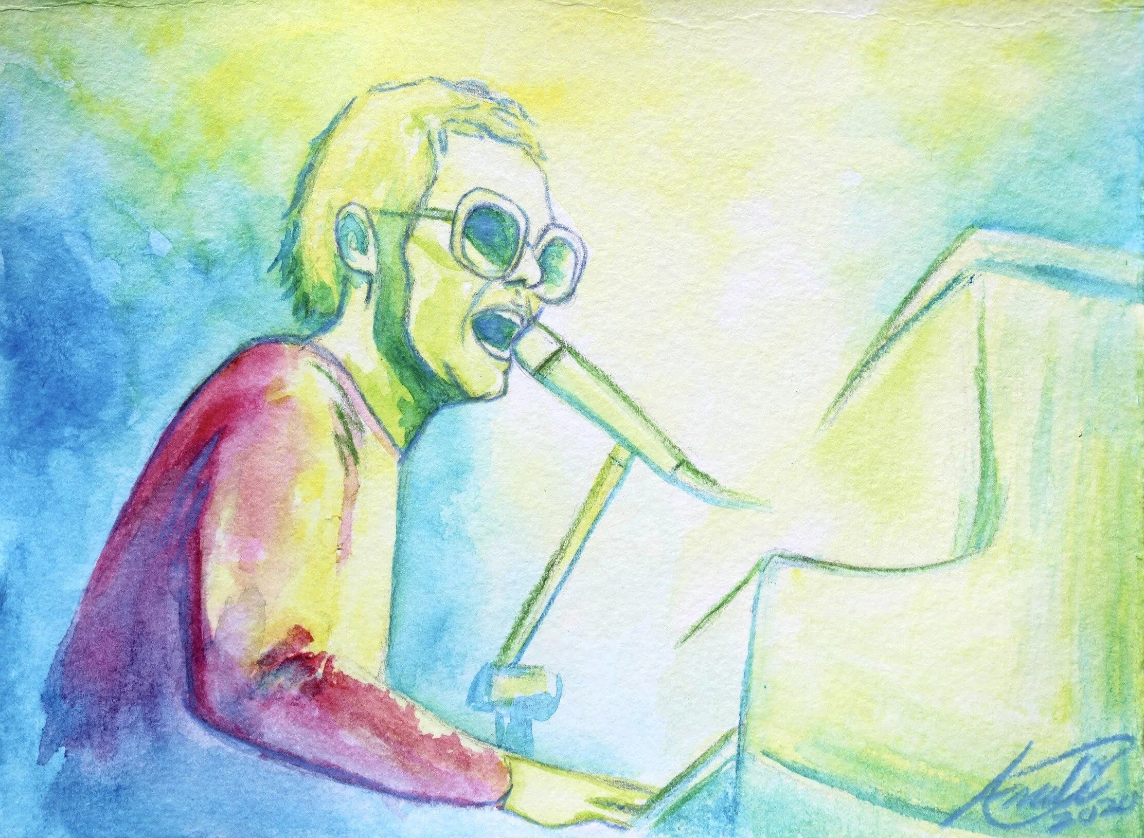  Your Song  $35  4” x 6” 