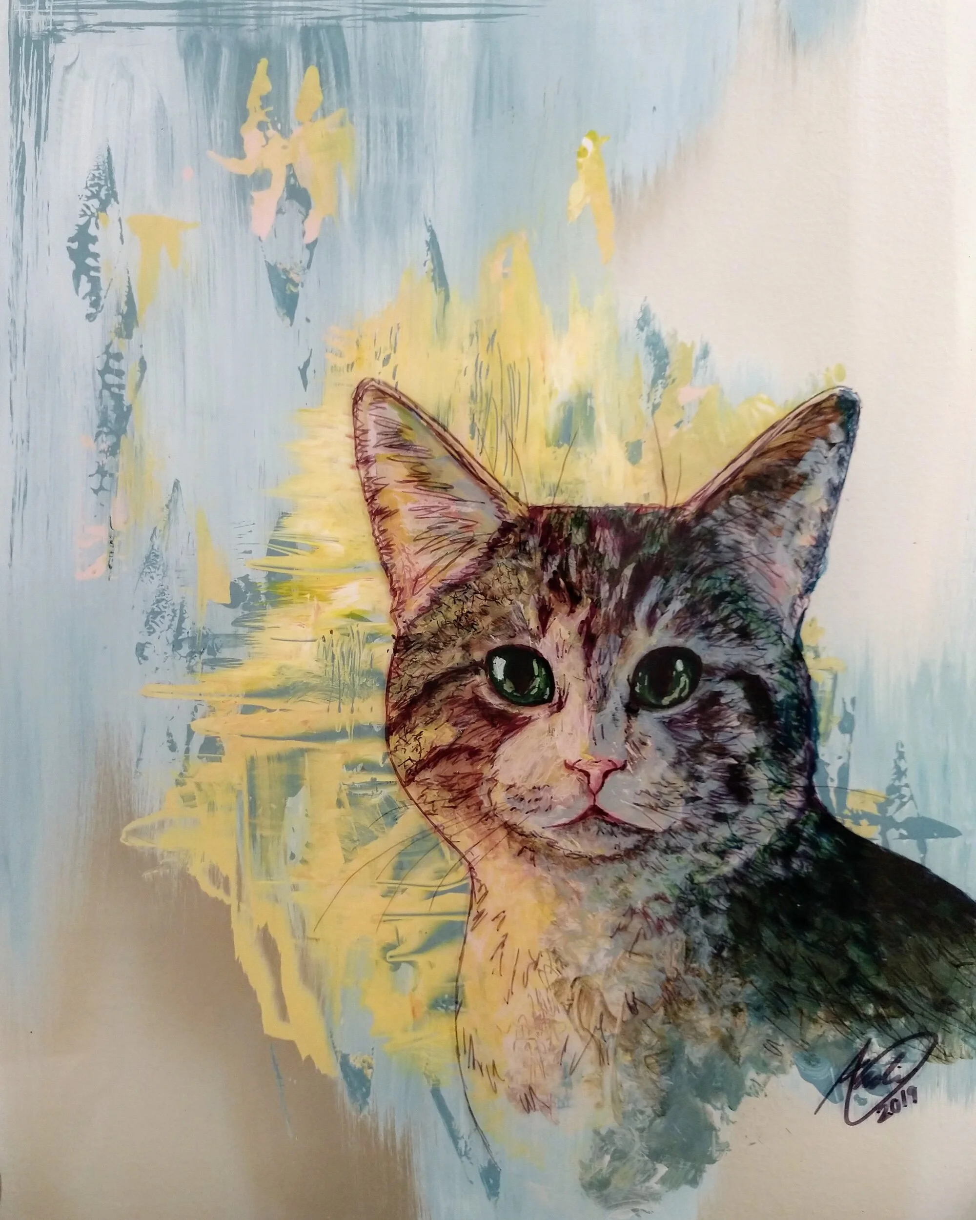  Acrylic on plexiglass 