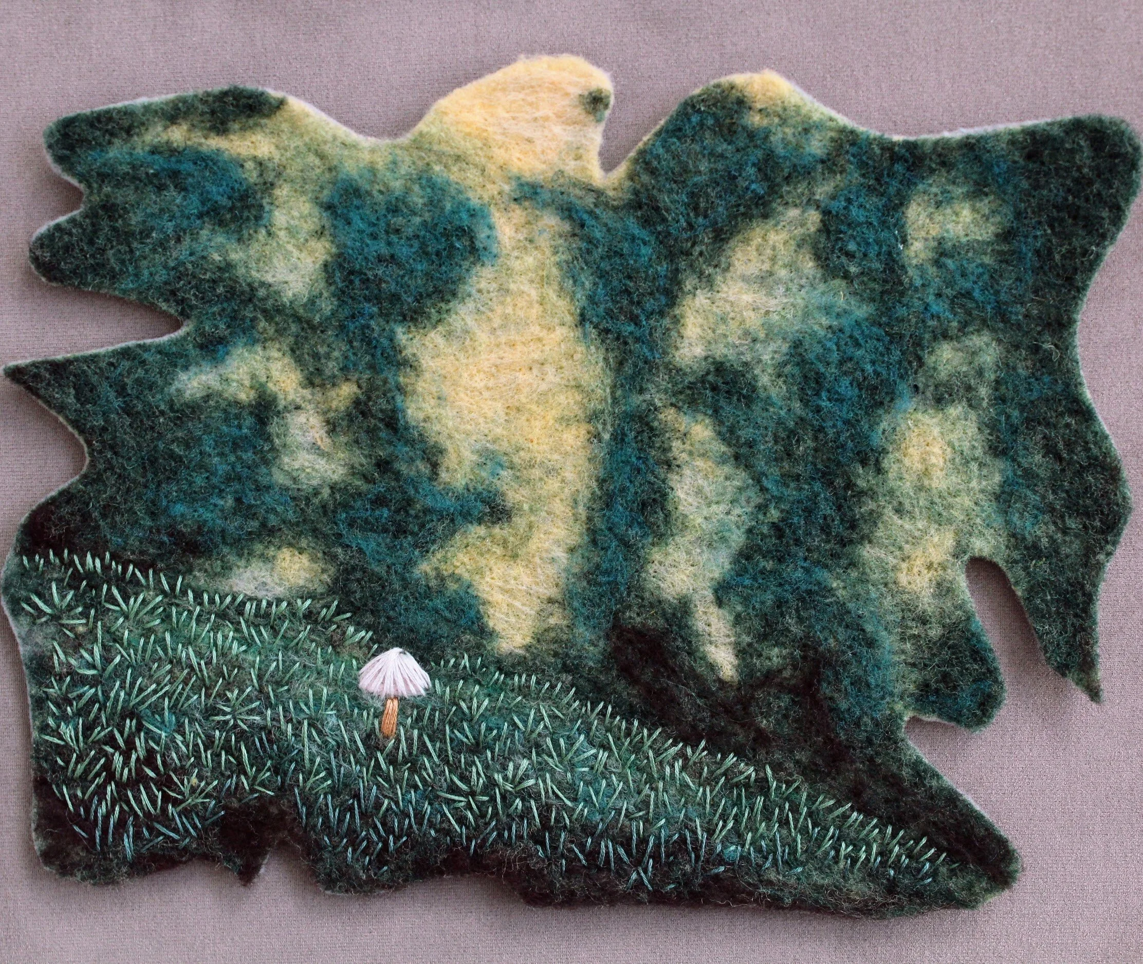  Needle felting and embroidery 