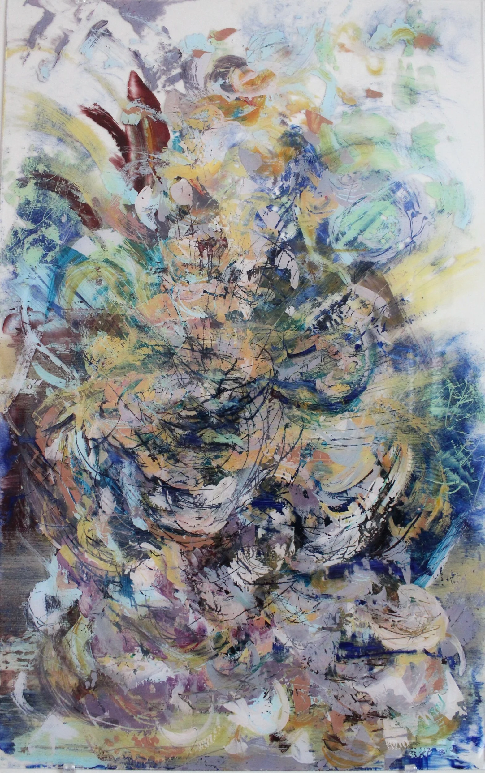  Exhilaration  Acrylic on plexiglass 