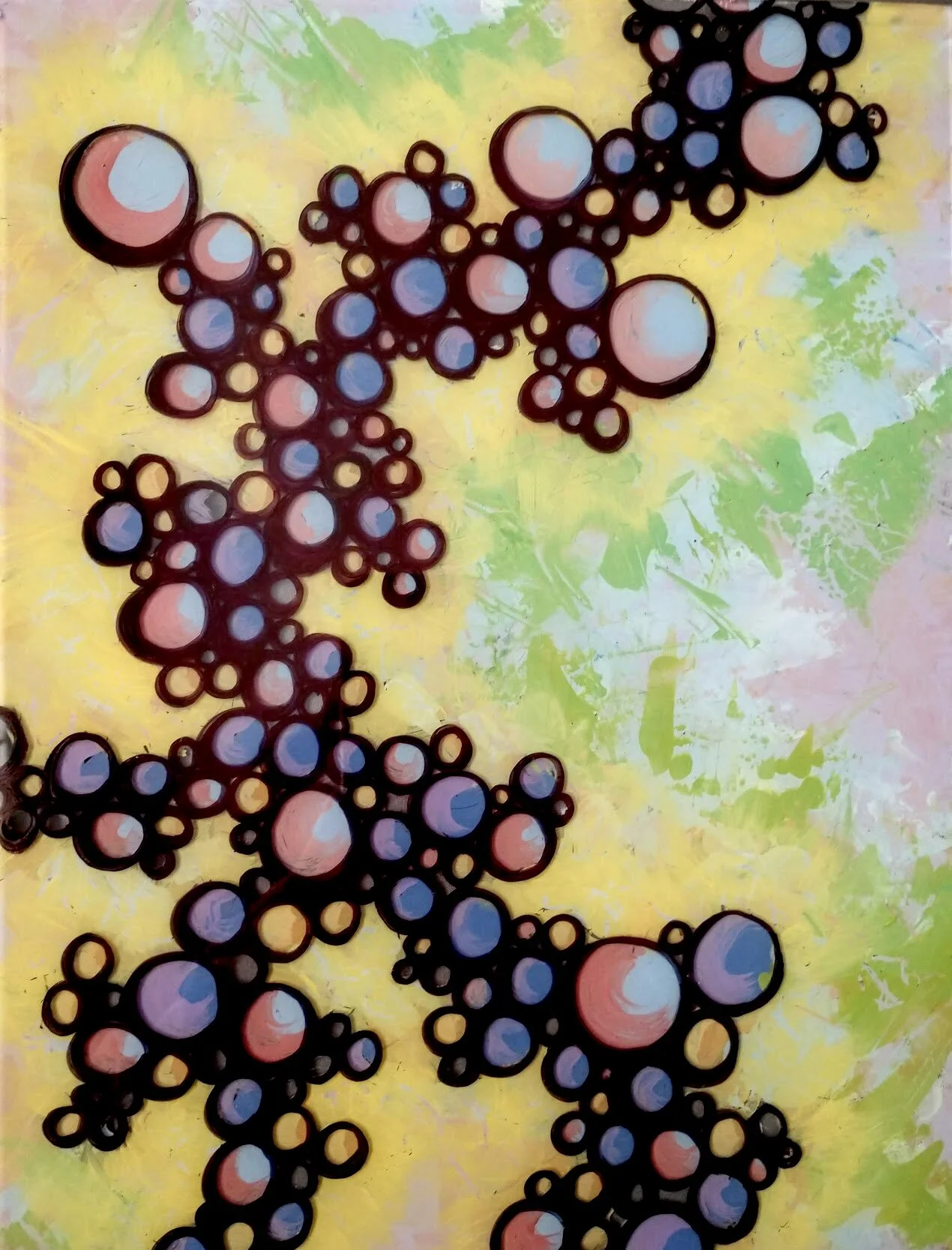  Fever  $70  8” x 10” acrylic on plexiglass 